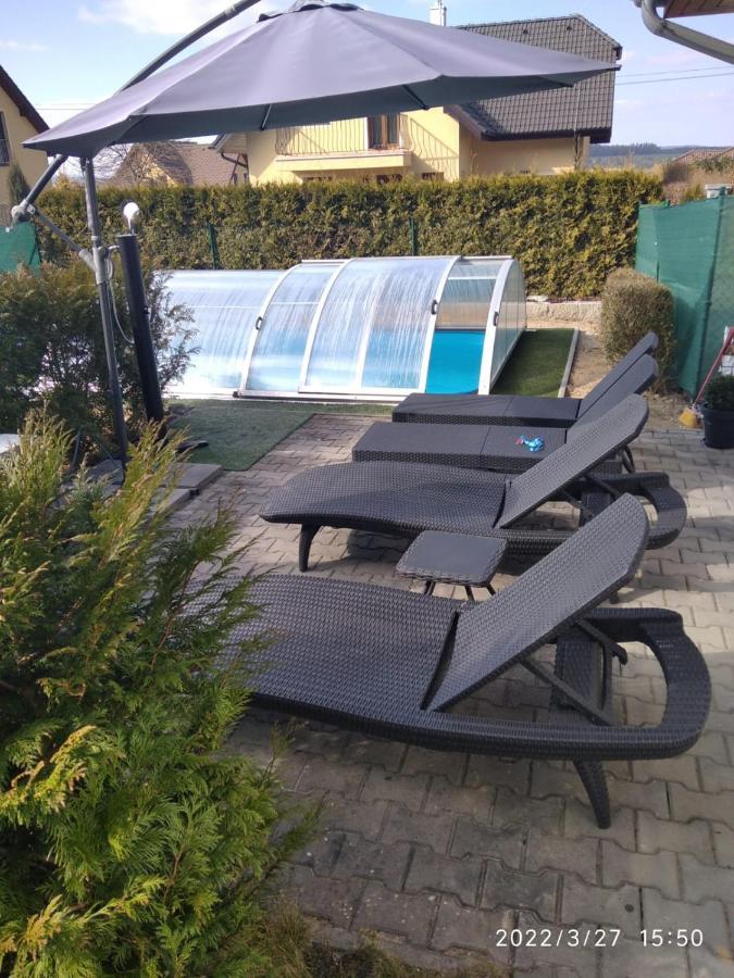 Relaxklub villa s wellness Tremosna Exteriör bild
